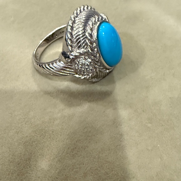 Judith Ripka Turquoise Ring - Picture 2 of 5